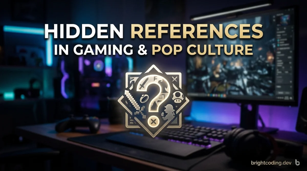 Hidden References to Other Games and Pop Culture