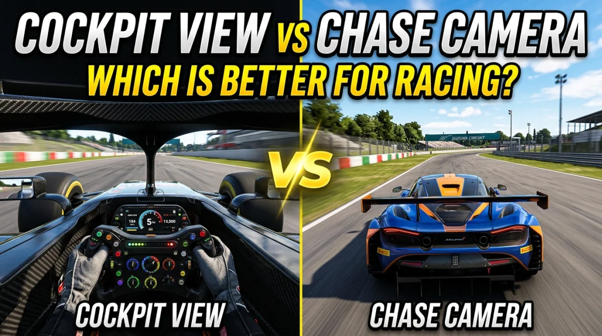 Cockpit View vs Chase Camera: Which Is Better for Racing?