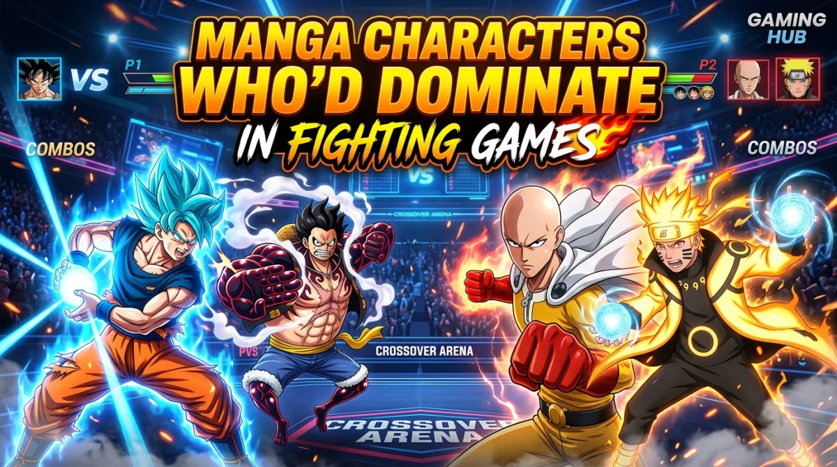 Manga Characters Who'd Dominate in Fighting Games