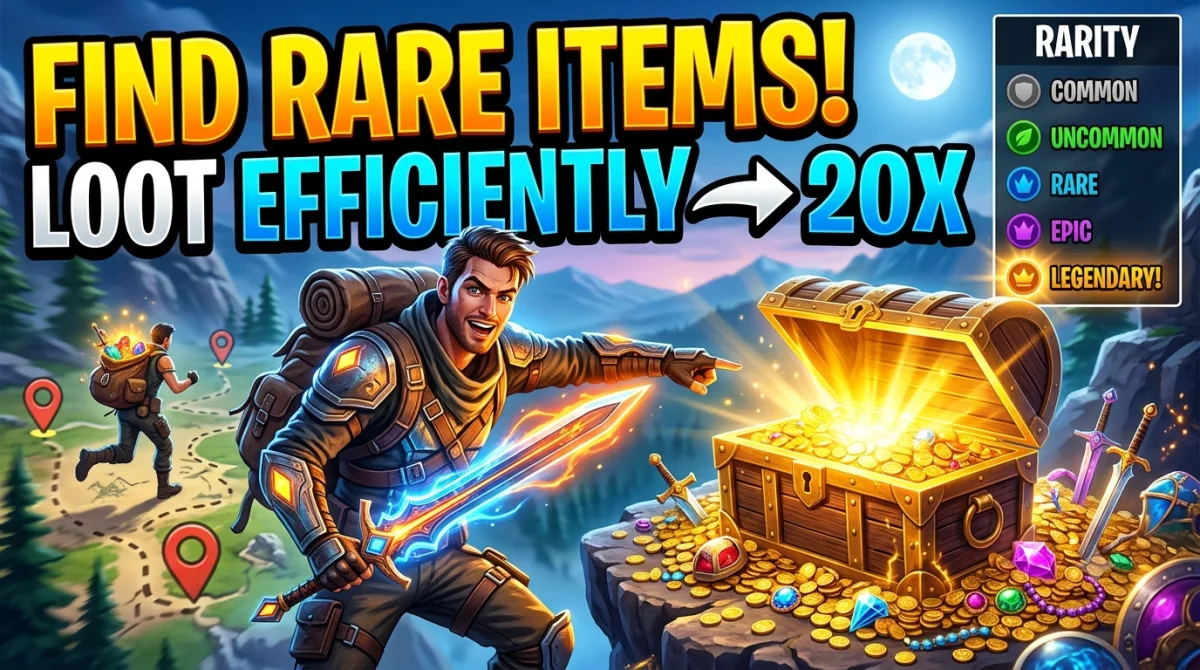 How to Find Rare Items and Loot Efficiently