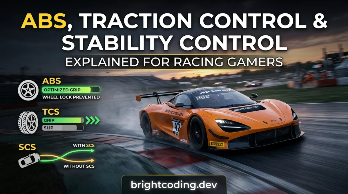 ABS, Traction Control and Stability Control Explained for Racing Gamers
