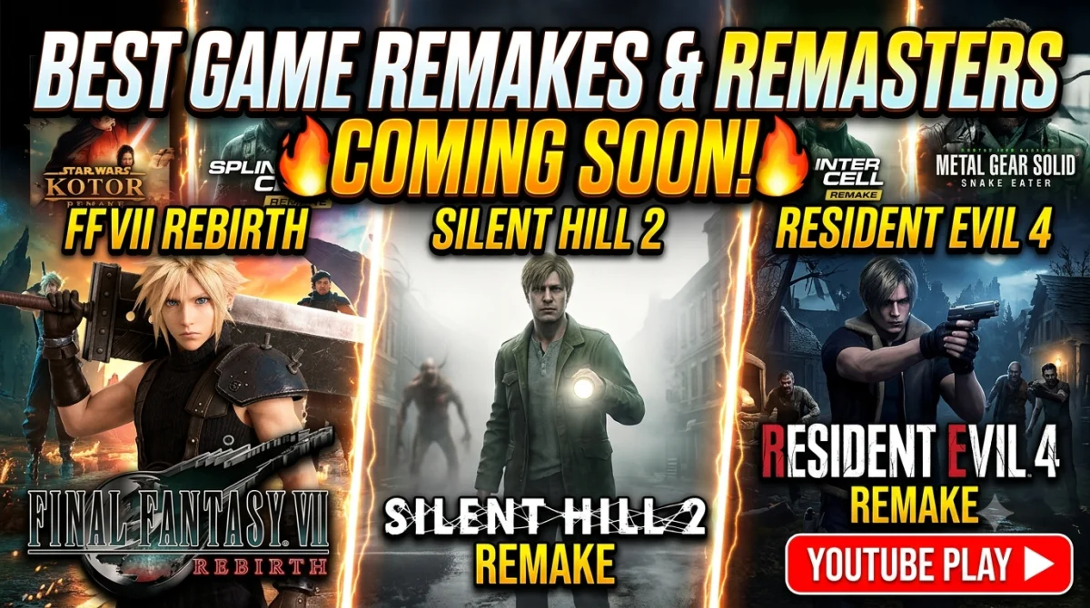 Best Game Remakes and Remasters Coming Soon