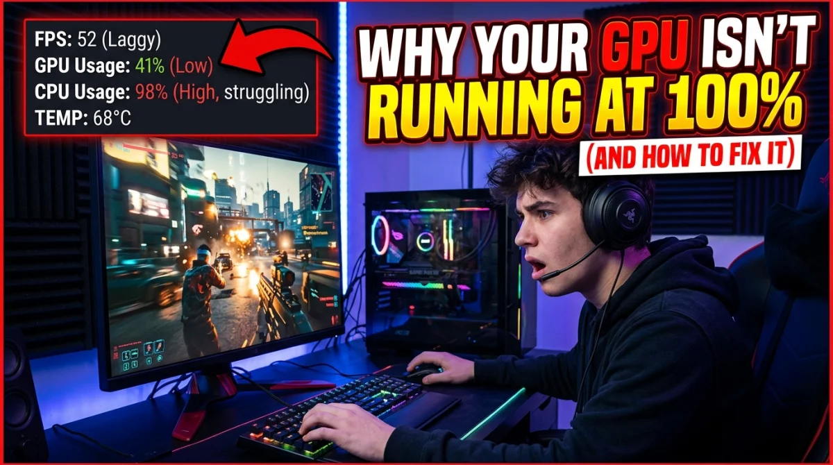 Why Your GPU Isn't Running at 100% (And How to Fix It)