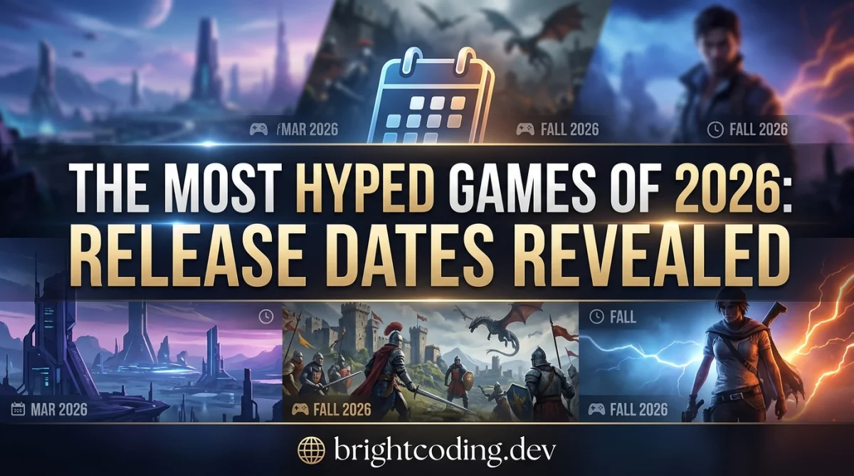 The Most Hyped Games of 2026: Release Dates Revealed