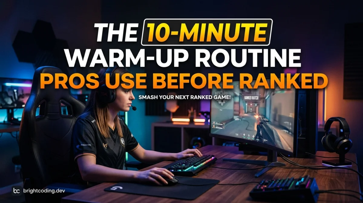 The 10-Minute Warm-Up Routine Pros Use Before Ranked