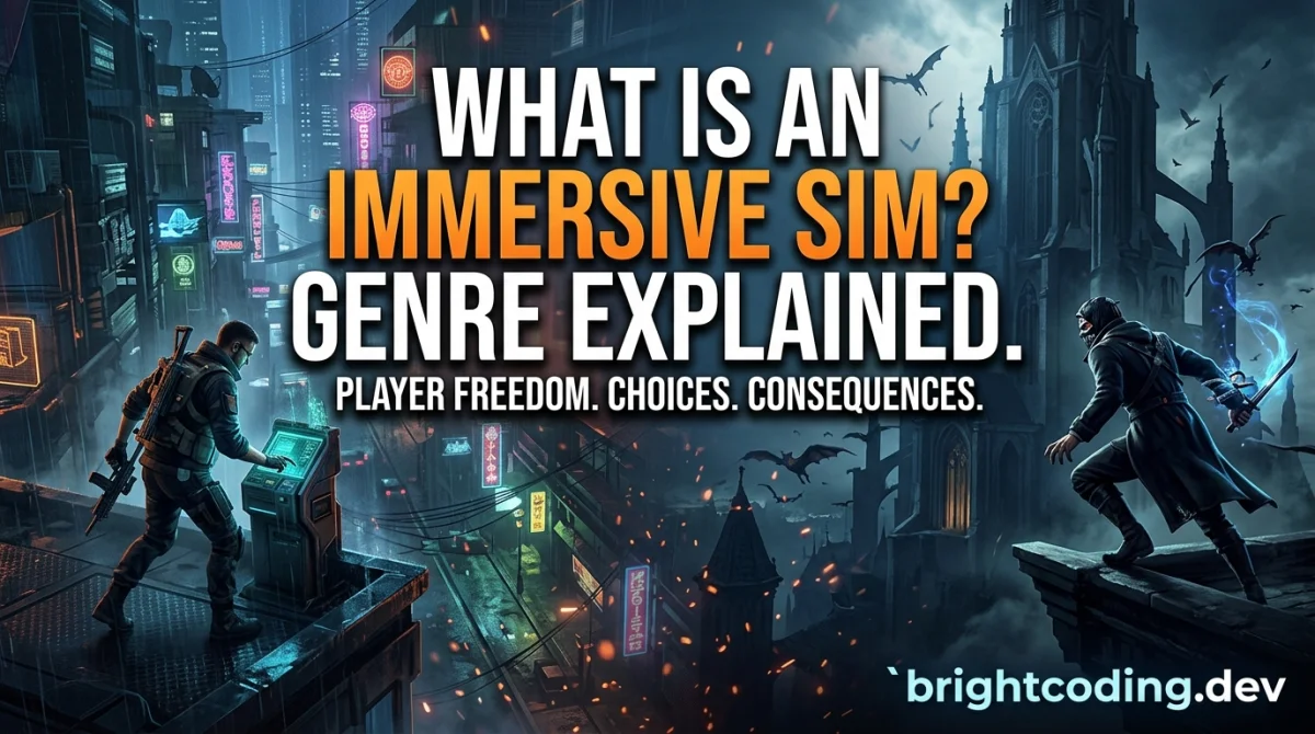 What Is an Immersive Sim? Genre Explained