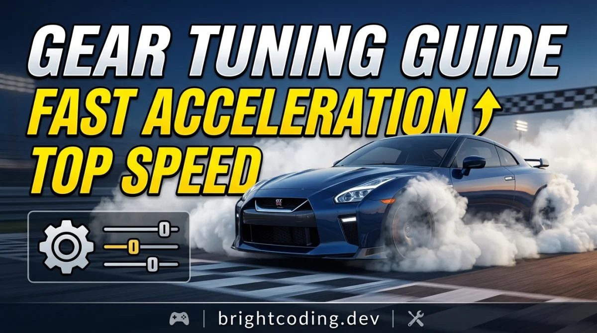 How to Tune Gears for Faster Acceleration and Top Speed
