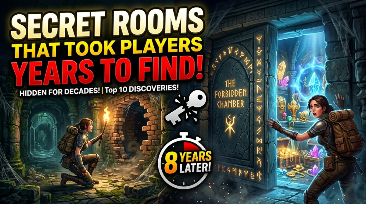 Secret Rooms That Took Players Years to Find