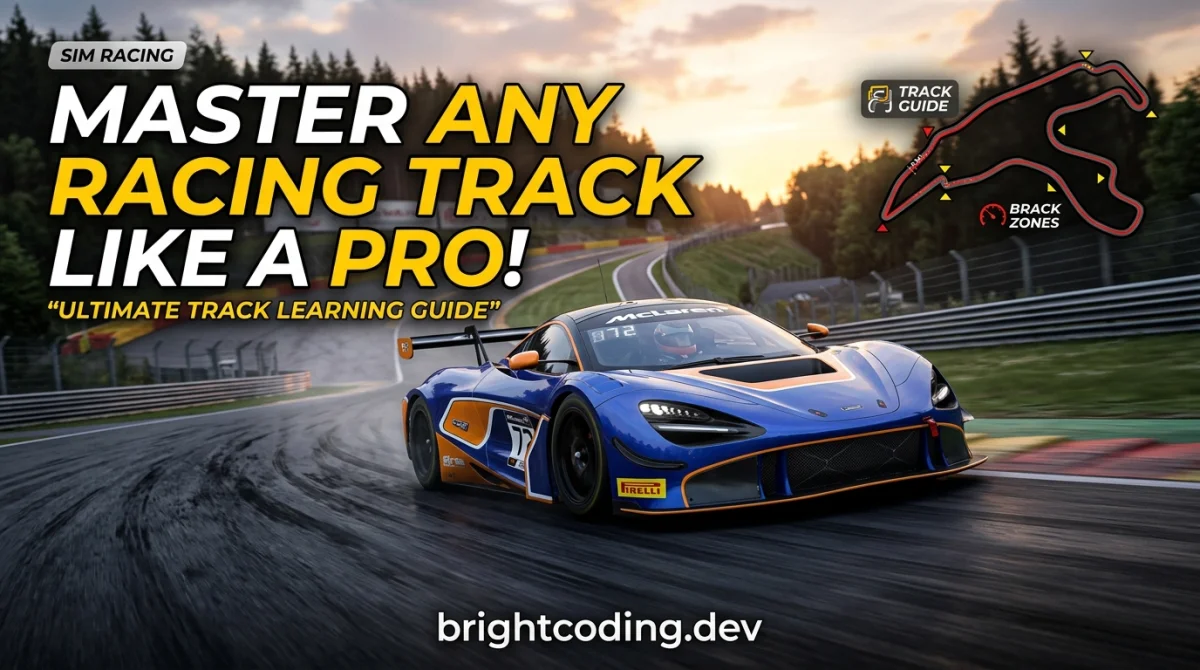 How to Learn Any Racing Track Like a Professional Driver