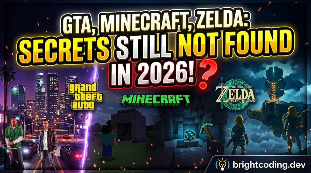 GTA, Minecraft and Zelda: Secrets Still Not Found in 2026