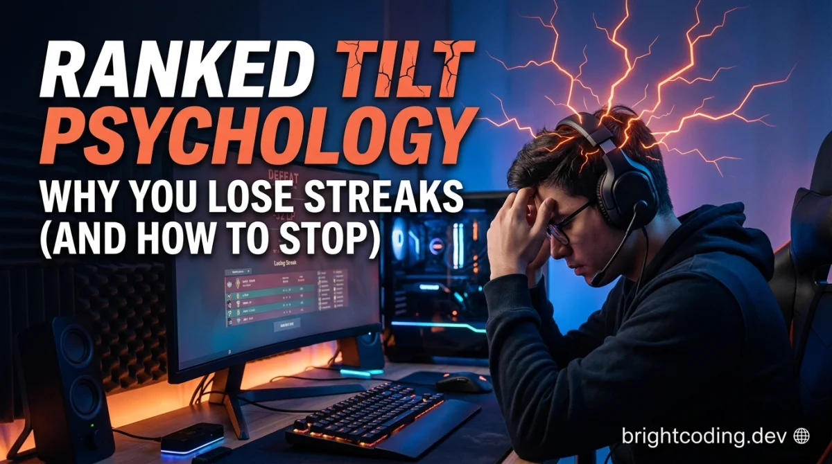Ranked Tilt Psychology: Why You Lose Streaks (And How to Stop)