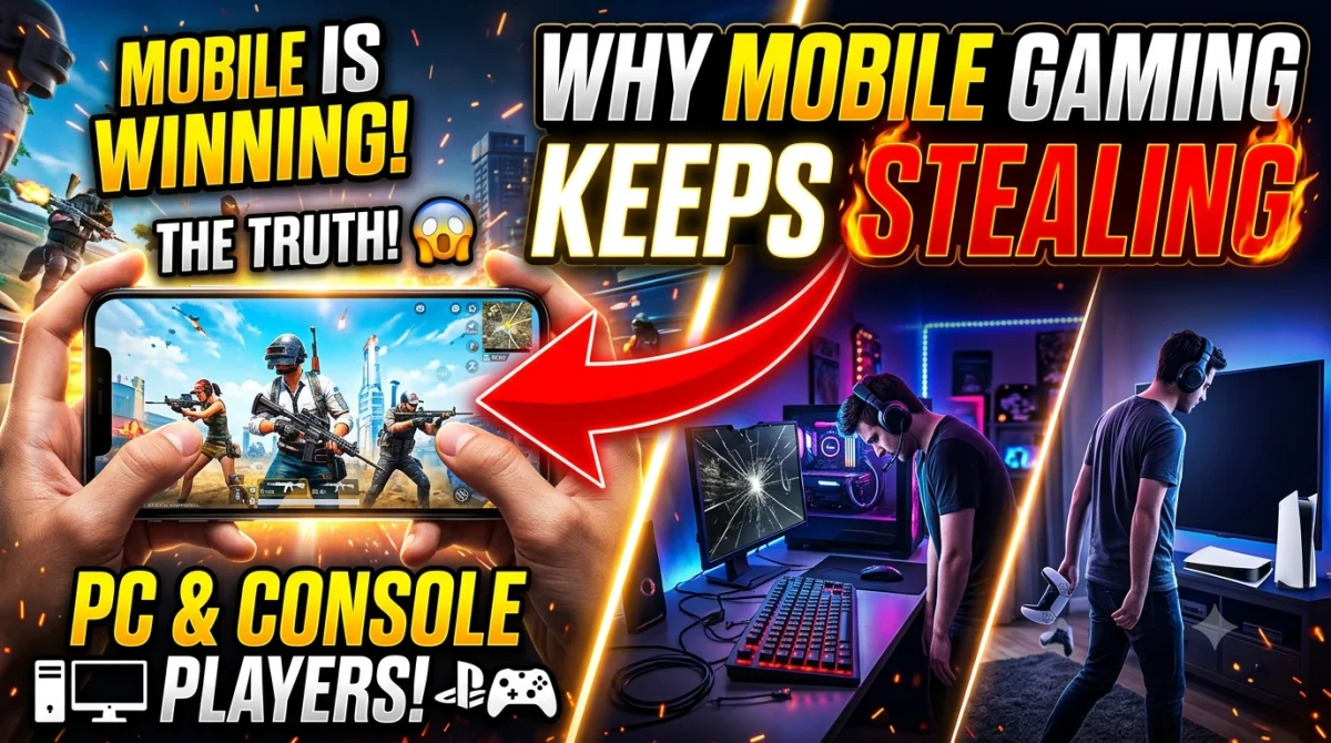 Why Mobile Gaming Keeps Stealing PC and Console Players