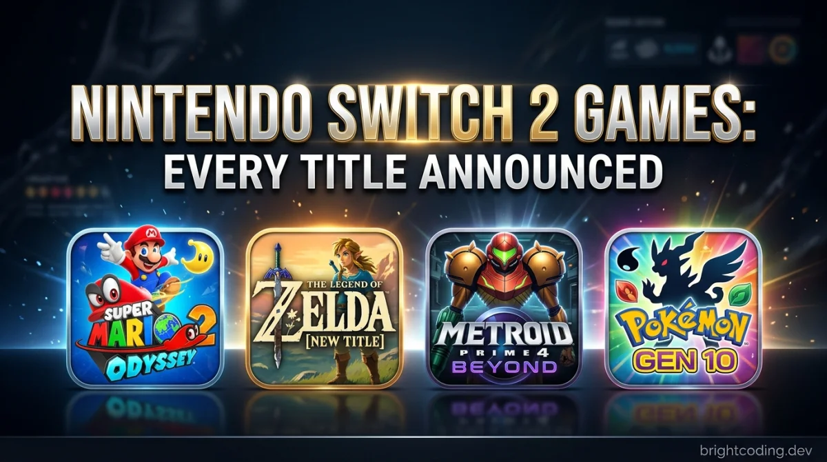 Nintendo Switch 2 Games: Every Title Announced
