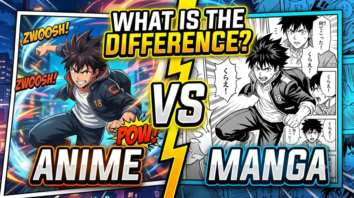 Anime vs Manga: What Is the Difference?