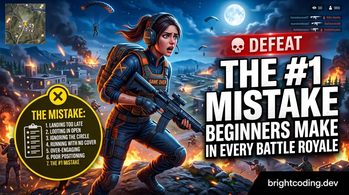 The #1 Mistake Beginners Make in Every Battle Royale