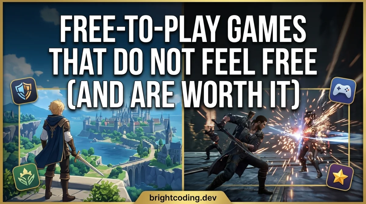 Free-to-Play Games That Do Not Feel Free (And Are Worth It)