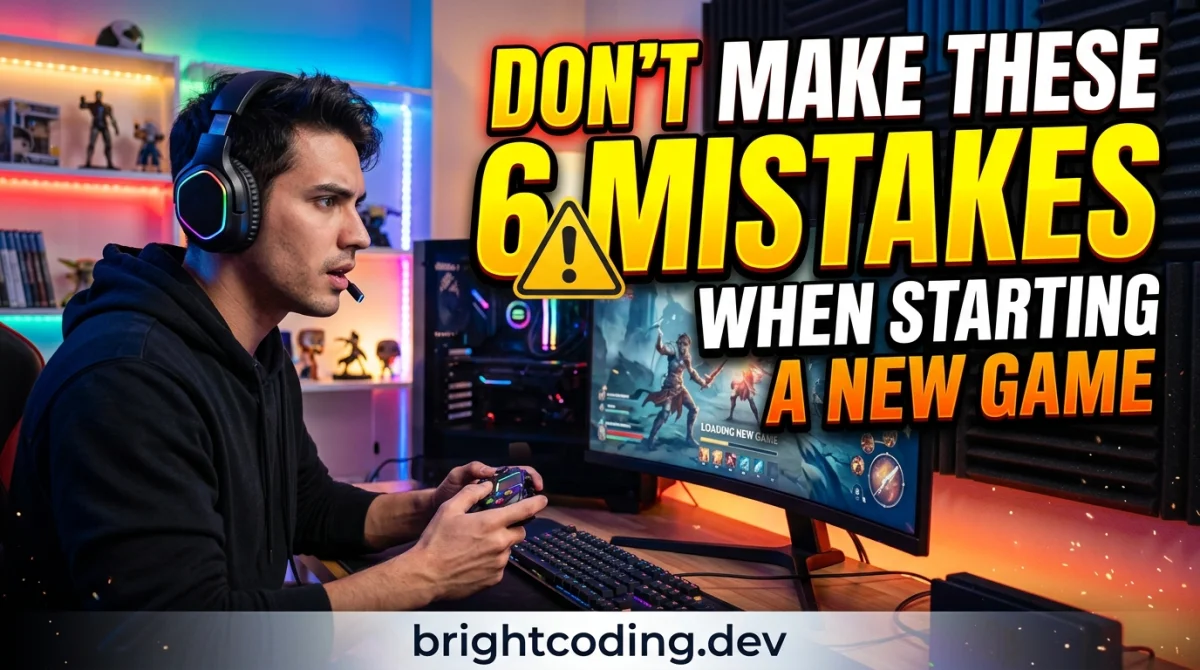 Don't Make These 6 Mistakes When Starting a New Game