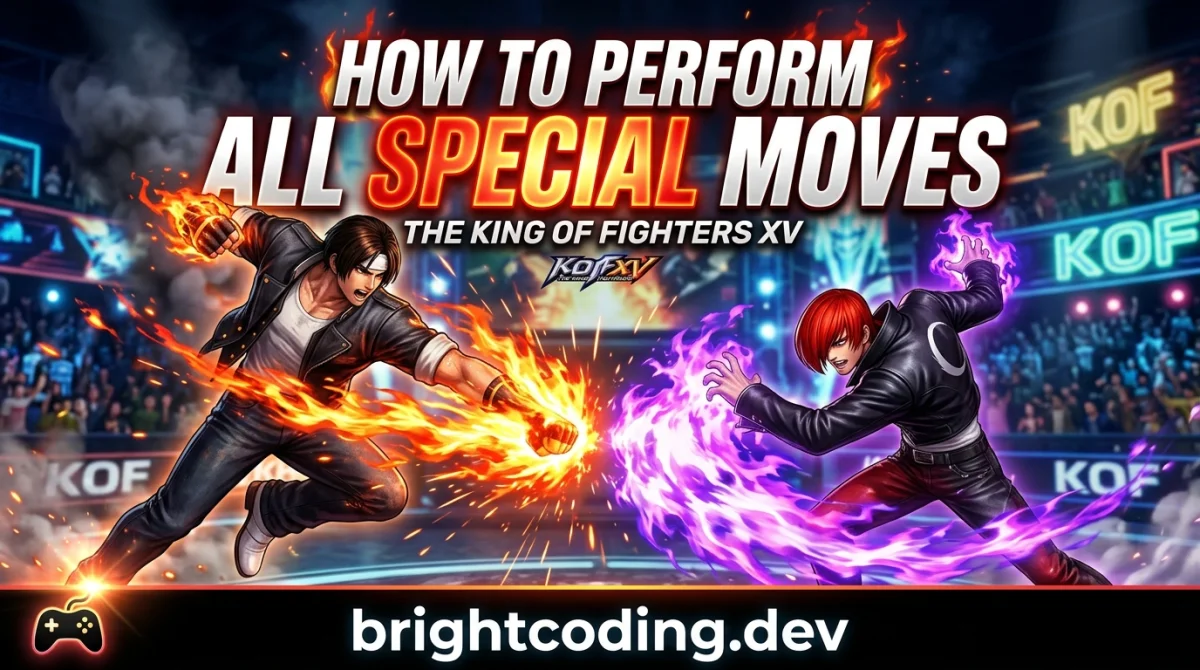 How to Perform All Special Moves in King of Fighters?