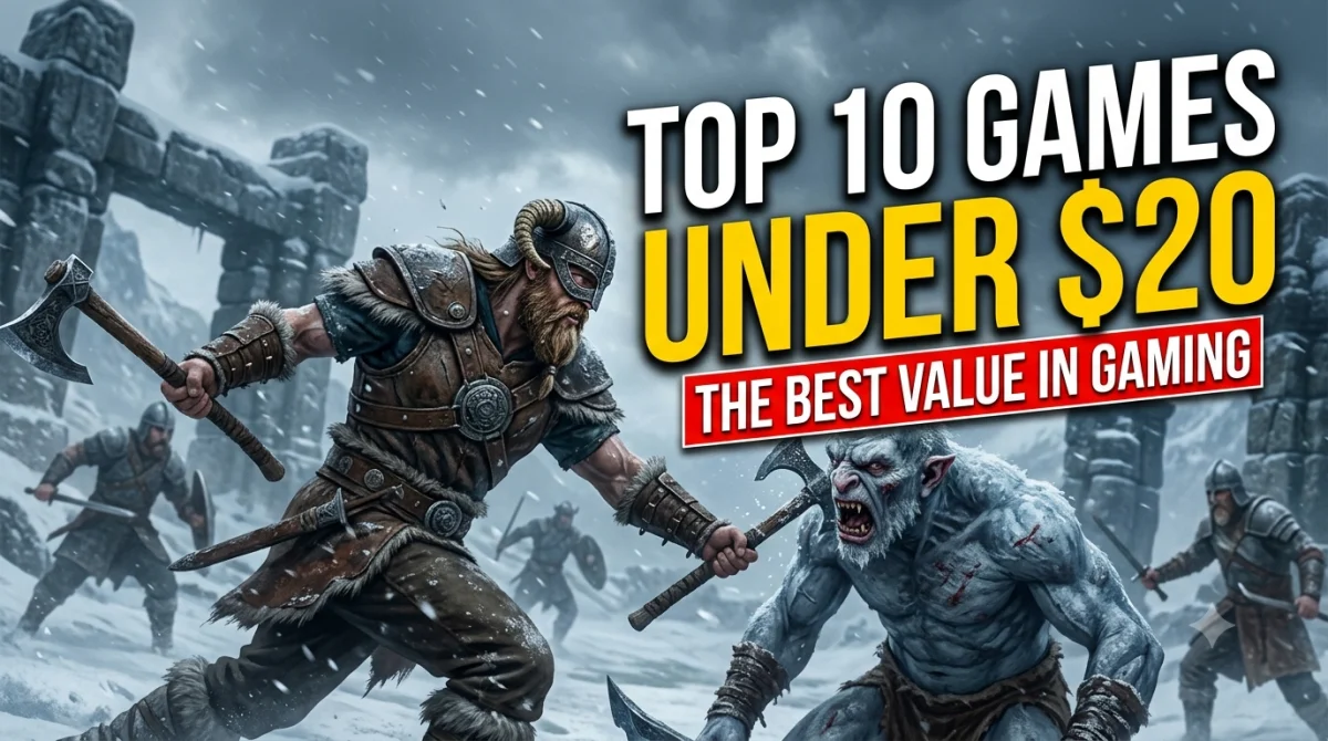 Top 10 Games Under $20: The Best Value in Gaming
