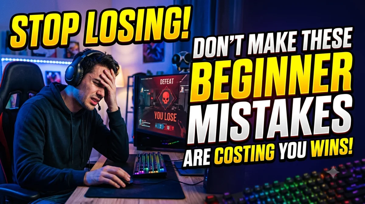 Common Beginner Mistakes That Are Costing You Wins