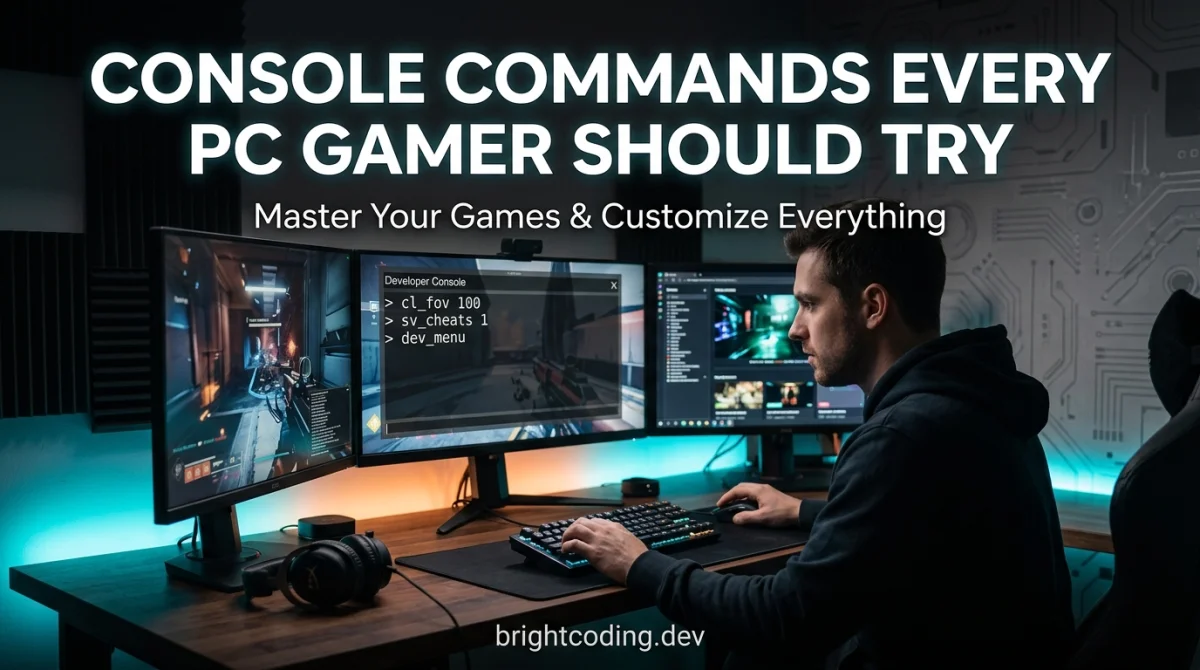 Console Commands Every PC Gamer Should Try