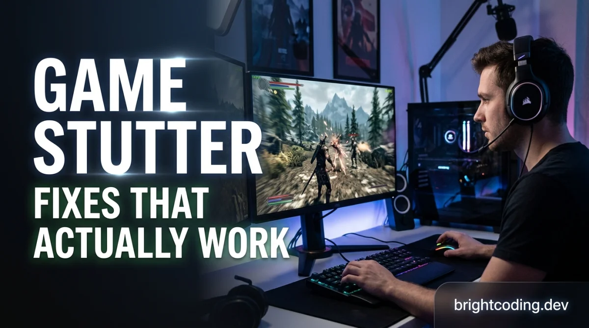 Game Stutter Fixes That Actually Work: The 5-Minute Guide