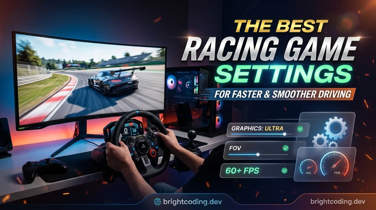 The Best Racing Game Settings for Faster and Smoother Driving