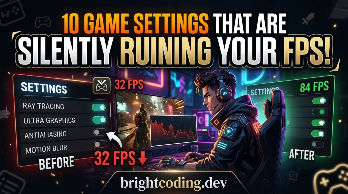 10 Game Settings That Are Silently Ruining Your FPS