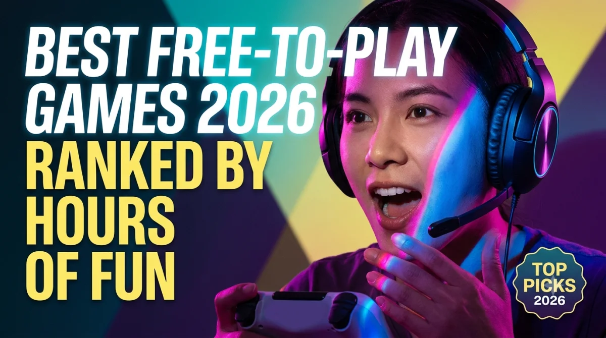 Best Free-to-Play Games 2026: Ranked by Hours of Fun