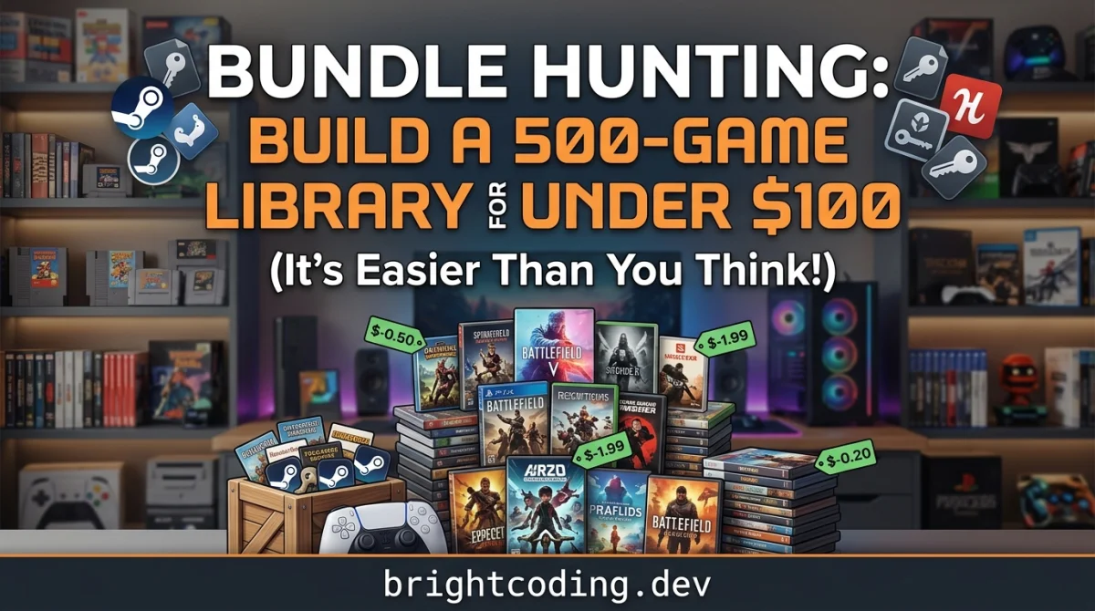 Bundle Hunting: Build a 500-Game Library for Under $100