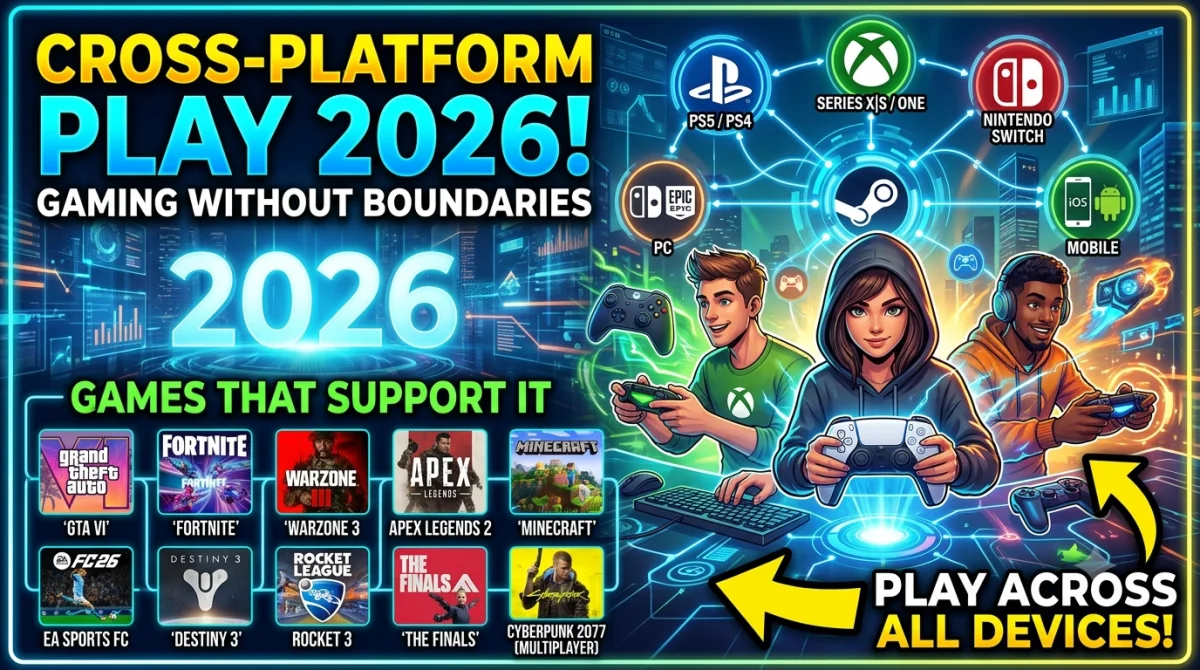 Cross-Platform Play in 2026 and the Games That Support It