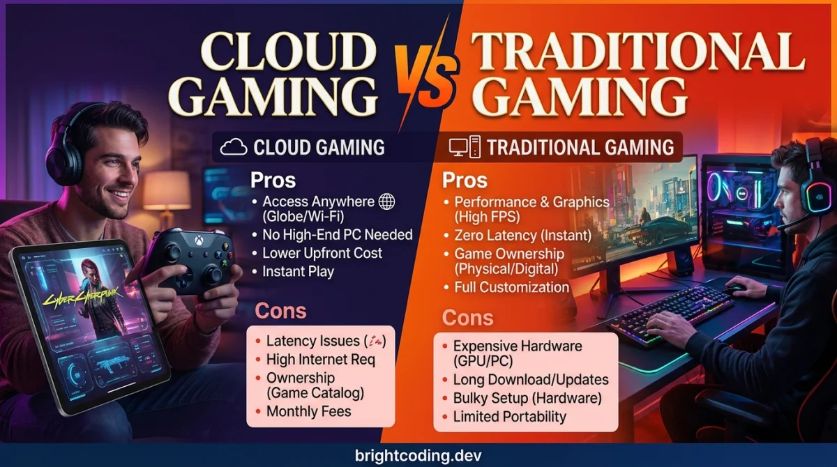 Cloud Gaming vs Traditional Gaming: Pros and Cons